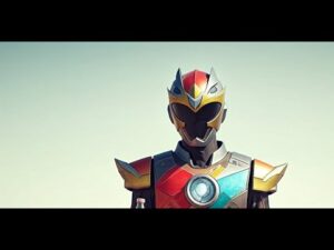 ＡＩ(Gemini)が生成した架空の戦隊ヒーロー    Fictional Sentai Hero generated by AI (Gemini)